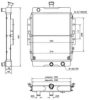 NRF 52123 Radiator, engine cooling